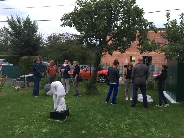 Ausstellung im Garten 2020
